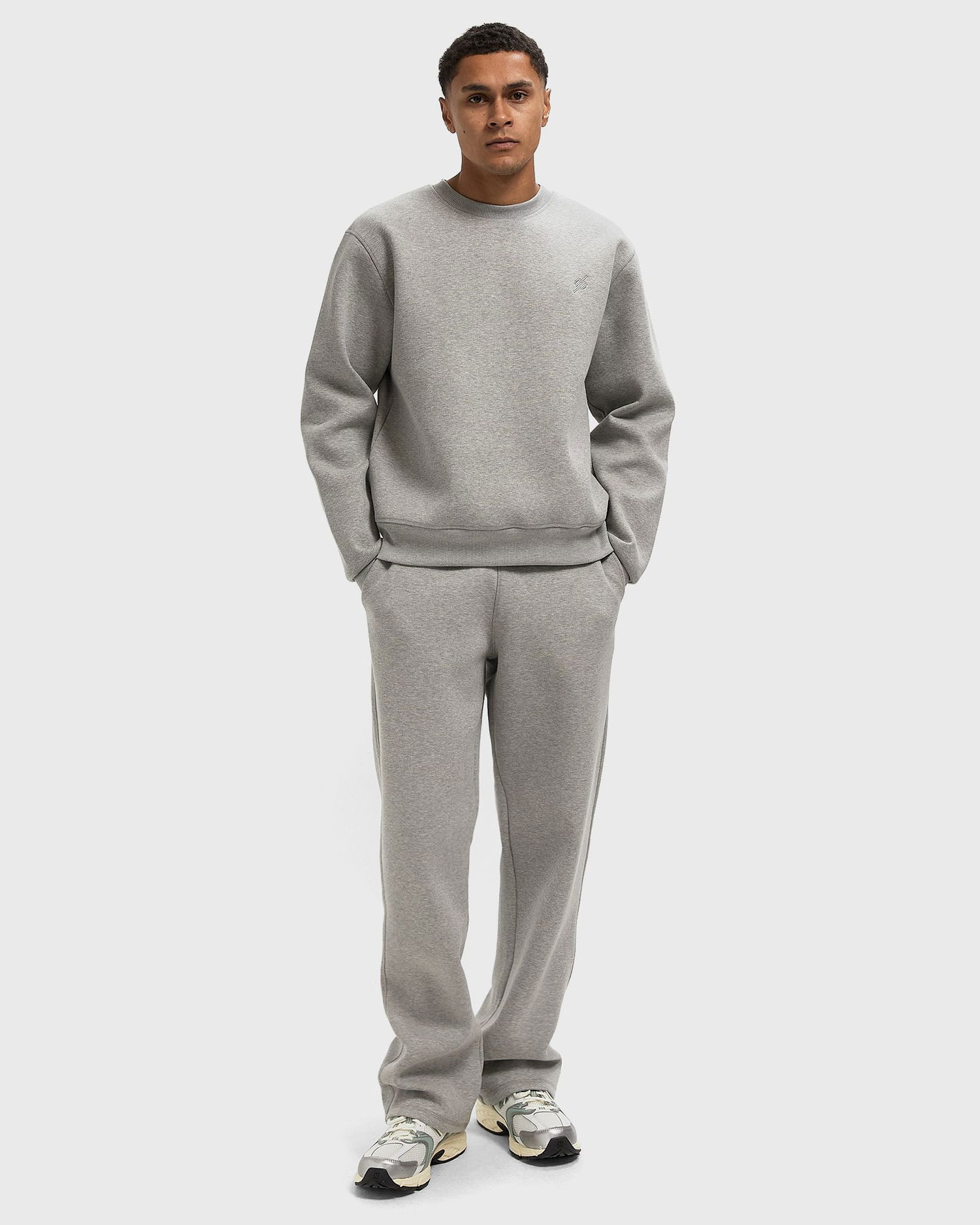 Träningsbyxor DAILY PAPER Ribbed Lounge Pants Grå | 2422049, 1