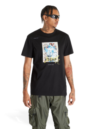 T-shirt Footshop Martin Lukáč x Colouring Outside The Lines Svart | FTSHP_302