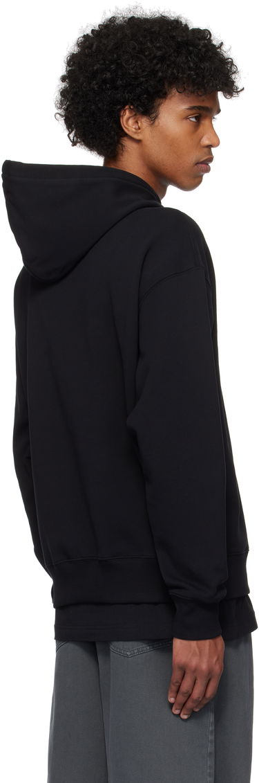 Sweatshirt Moschino Eggs Print Hoodie Svart | 251ZZA170802281555, 2