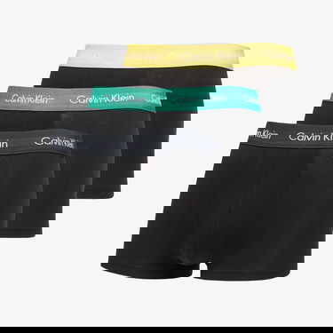 Boxare CALVIN KLEIN Cotton Stretch Low Rise Trunk 3 Pack Svart | U2664G CA9, 0