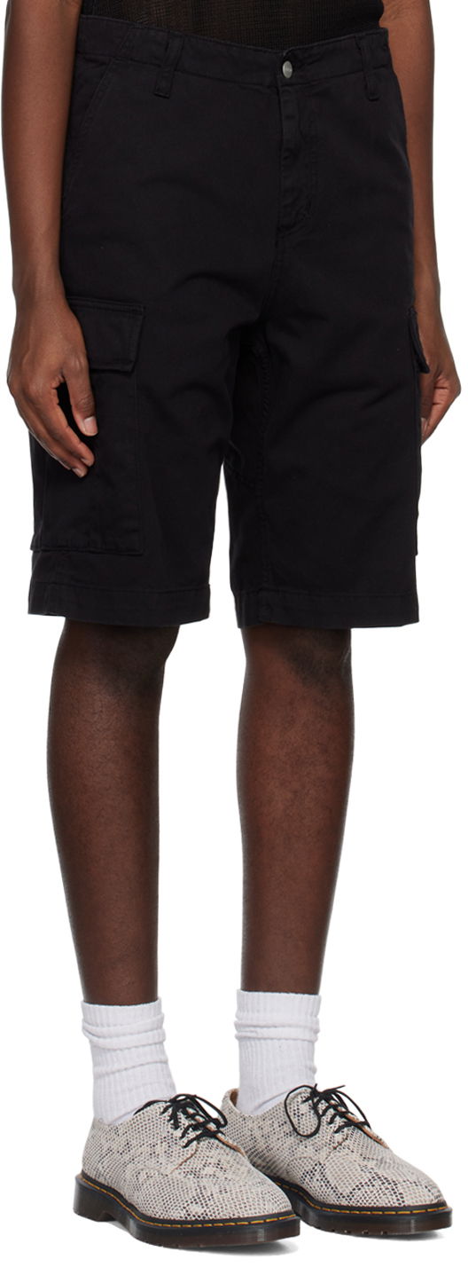 Shorts Carhartt WIP Regular Cargo Shorts Svart | I031517, 1