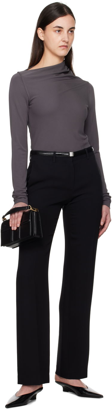 Bälten TOTEME TOTEME Slide Clasp Belt Svart | 251-WAM0033-LE0020, 2