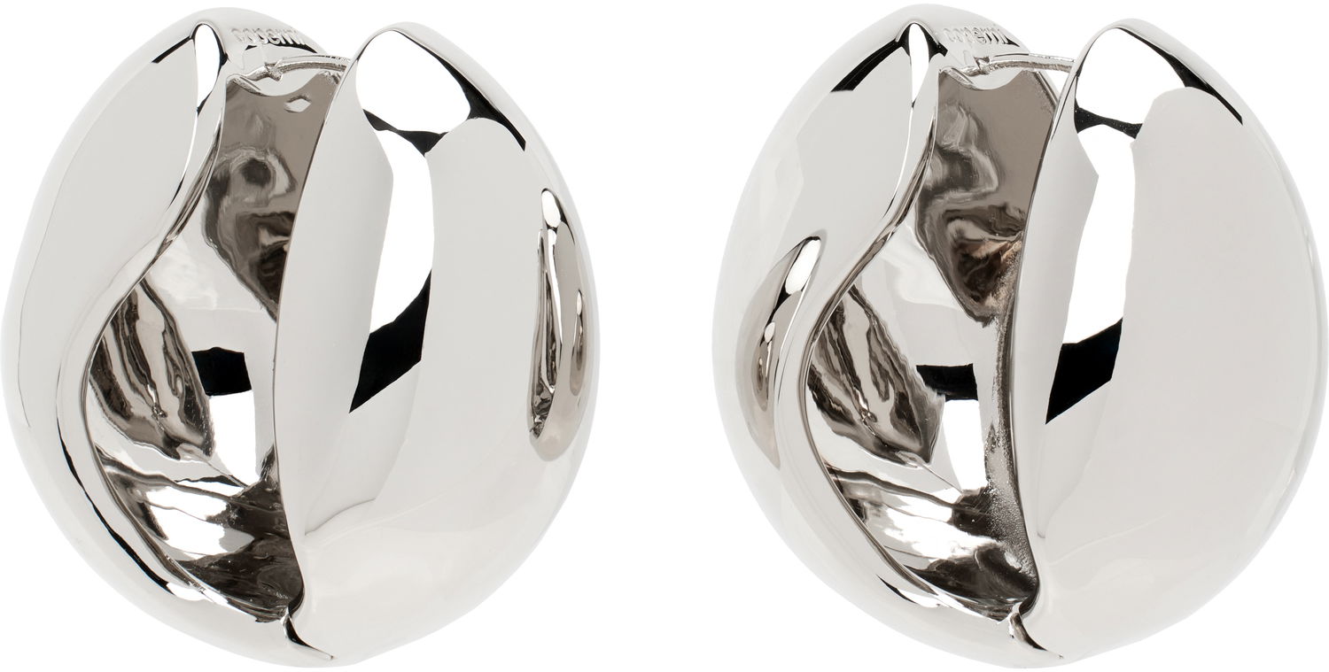 Örhängen Coperni Coperni Silver Tone Earrings Metallisk | COPBI24725, 1