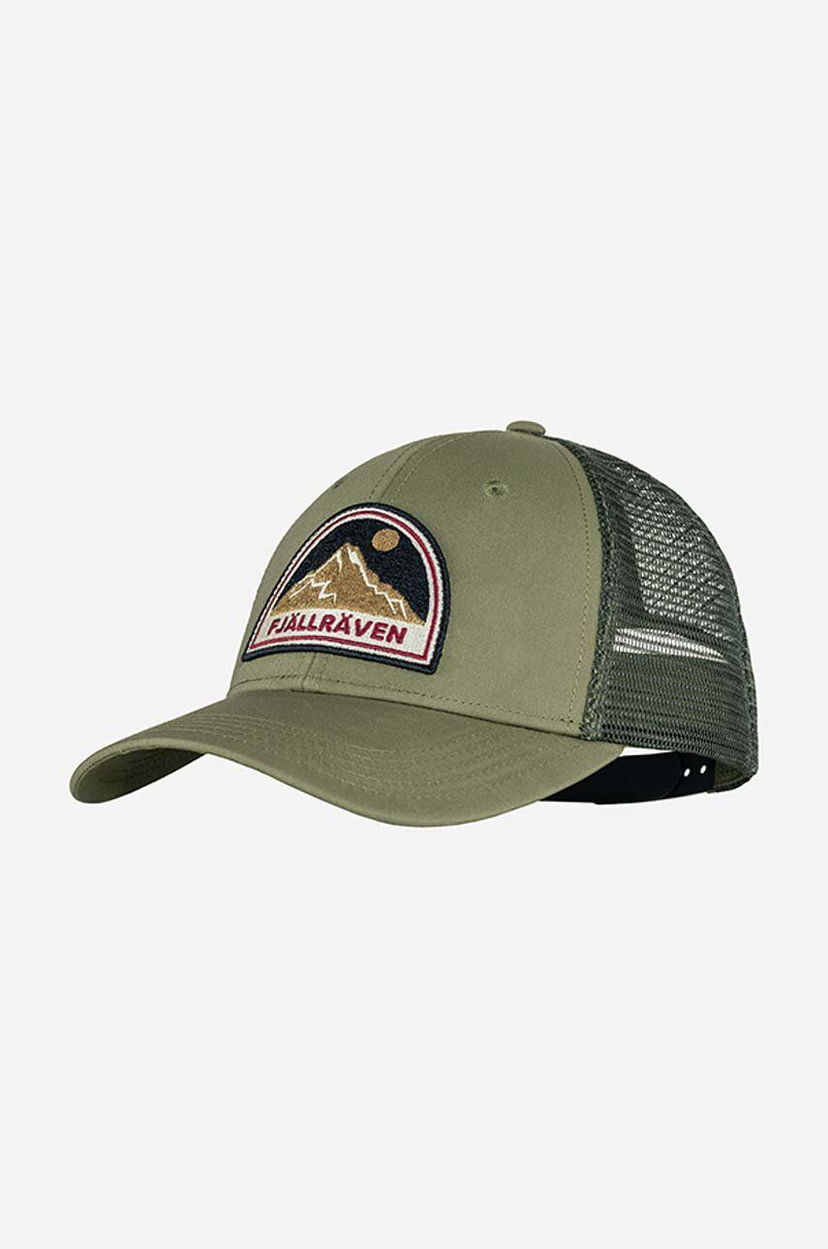 Keps FJÄLLRÄVEN Badge Cap Grön | F78152.620