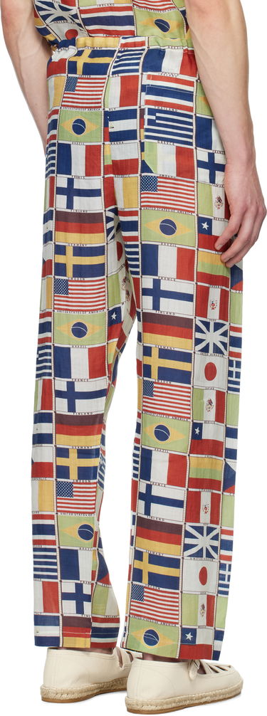 Jumpsuit Bode Bode International Print Drawstring Trousers Flerfärgad | MRS25BT068, 2