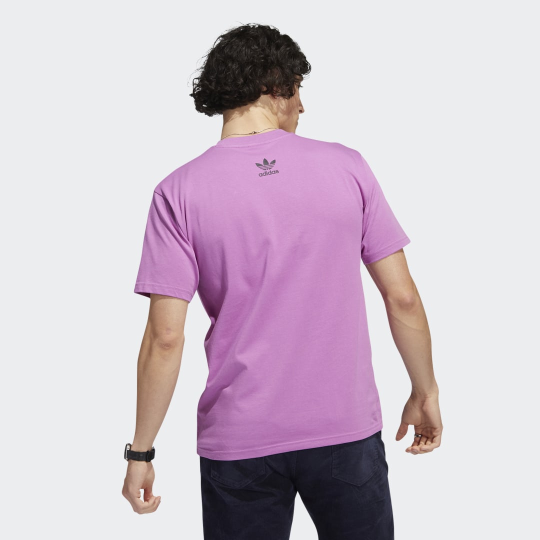 T-shirt adidas Originals Cartoon Trefoil T-shirt Rosa | HP1019, 1