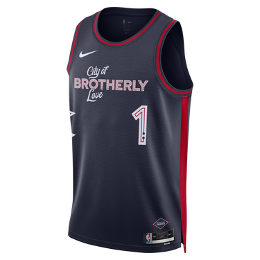 Jersey Nike Dri-FIT NBA Swingman James Harden Philadelphia 76ers City Edition 2023/24 Jersey Mörkblå | DX8515-419, 0