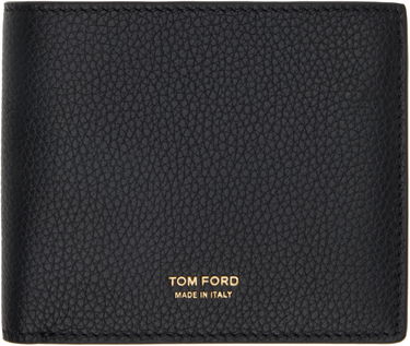 Plånbok Tom Ford Grain Leather Classic Bifold Wallet Svart | Y0278-LCL158G, 0
