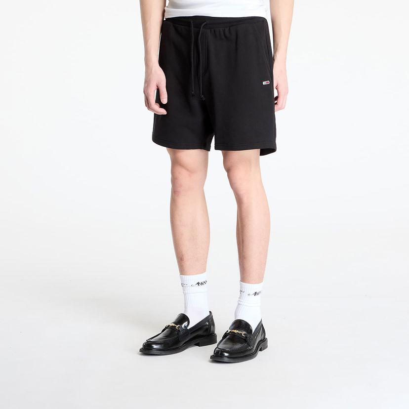 Shorts Tommy Hilfiger Tommy Jeans Entry Graphic Sweatshorts Svart | DM0DM21369 BDS