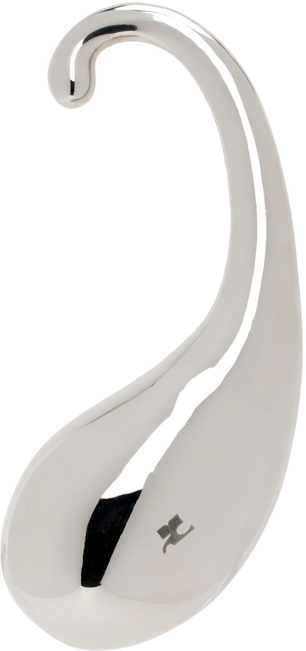Örhängen Courrèges Drop Metallic Single Ear Cuff Metallisk | 224ABO053LA0001