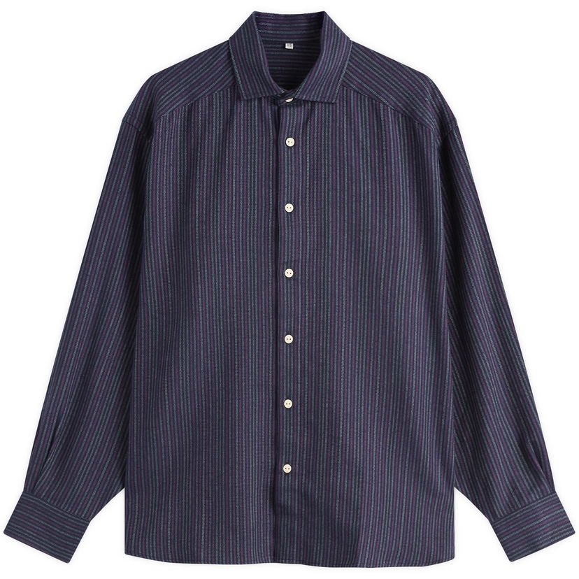 Skjorta Baserange Claude Flannel Shirt, Size X-Small Purpur | TSCL-FLP-WI25