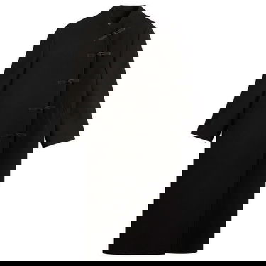 Rockar Róhe Mandarin Wool Coat Svart | 417-10-064, 0