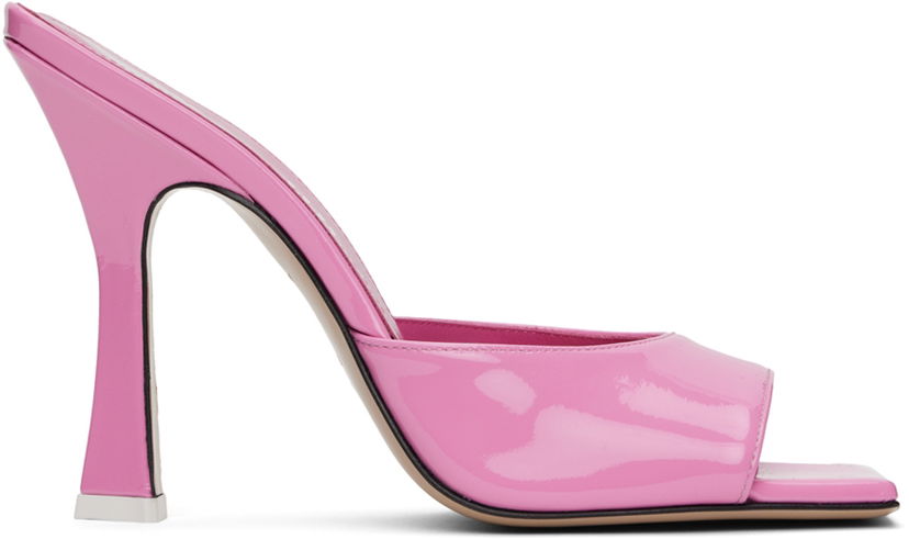 Tillbehör The Attico Attico Anais Heeled Sandals Rosa | 228WS499 L002