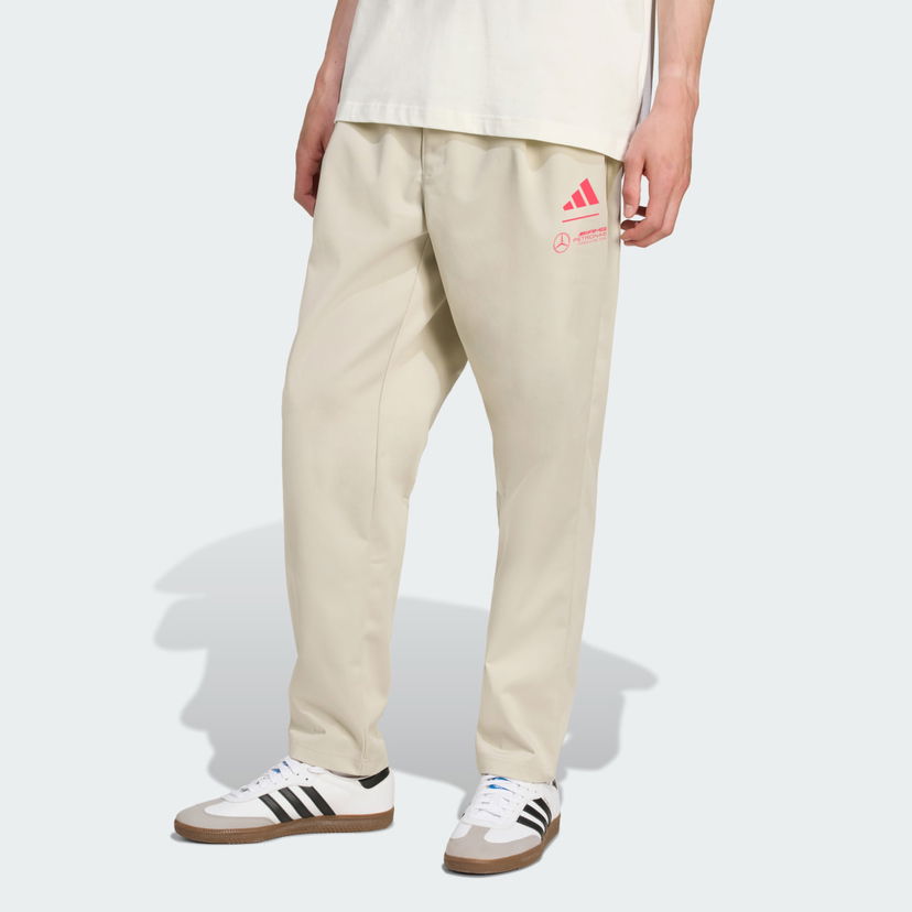 Byxor adidas Performance Mercedes - AMG Petronas Formula One Team Summer Chino Pants Beige | JW3472