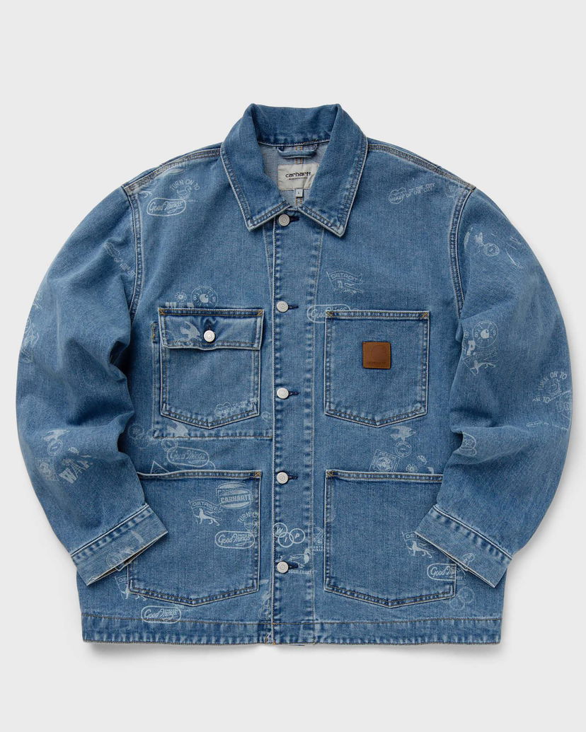 Jacka Carhartt WIP Stamp Jacket Blå | I033743-2LN.35