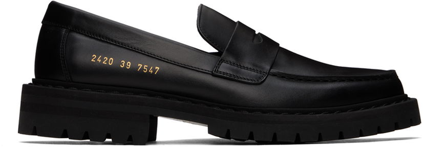 Kläder Common Projects Common Projects Chunk Sole Loafers Svart | ARTICLE 2420