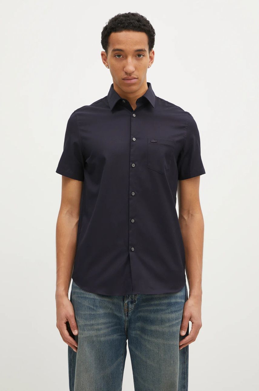 Skjorta Lacoste Navy Blue Regular Fit Shirt Blå | CH8528, 0