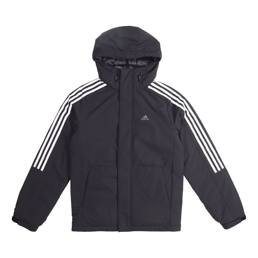 Parkas adidas Originals 3ST Down Jacket Svart | EH3995
