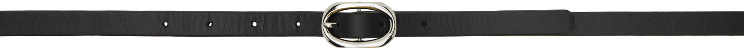 Bälten Anine Bing Anine Bing Mini Signature Link Belt Svart | A-12-10943-BLK1, 0