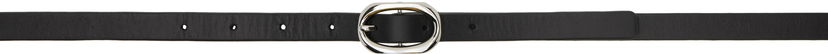 Bälten Anine Bing Anine Bing Mini Signature Link Belt Svart | A-12-10943-BLK1