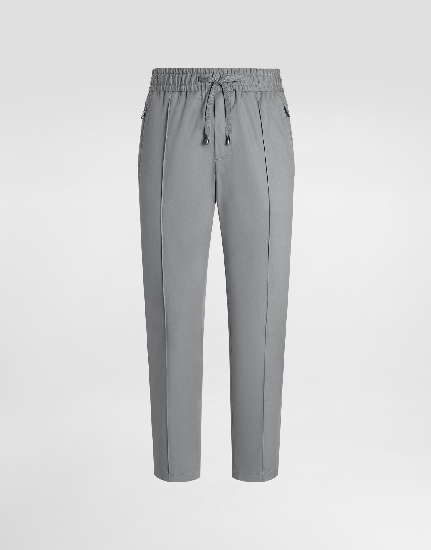Byxor Dolce & Gabbana Dolce & Gabbana Cotton Gabardine Jogging Trousers Grå | GYACEZFUFNVN0493, 0