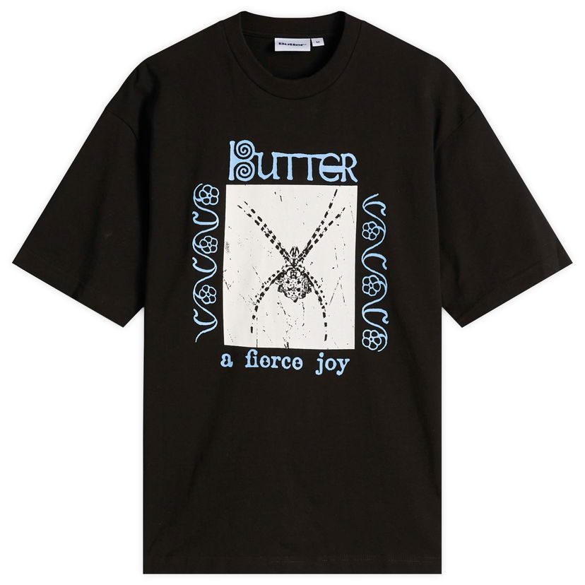 T-shirt Butter Goods Butter Goods Fierce Joy Graphic Tee Svart | BG253108-BLK