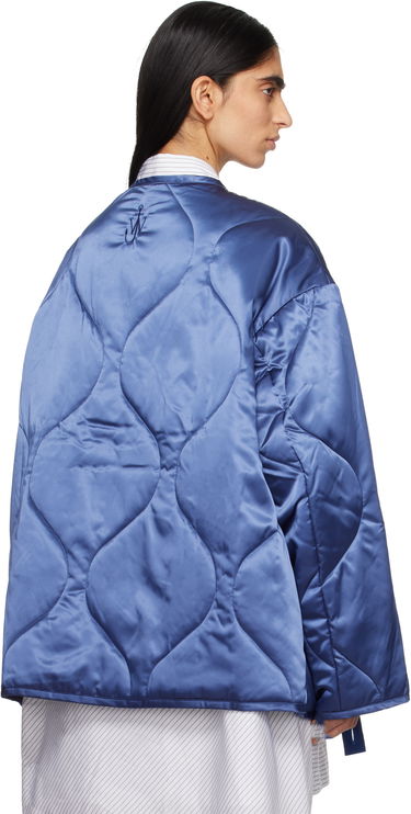 Pufferjacka JW Anderson JW Anderson Oversized Quilted Jacket Blå | JK0374-PG1680, 2