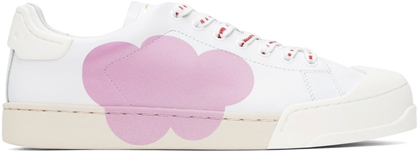 Sneakers och skor Marni White No Vacancy Inn Edition Dada Bumper Sneakers Vit | SNZU014501 P5761, 0