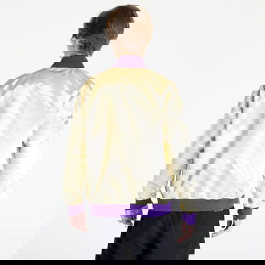 Bomberjacka Mitchell & Ness Fashion LW Satin Jacket Beige | OJBF3423-LALYYPPPLTGD, 1