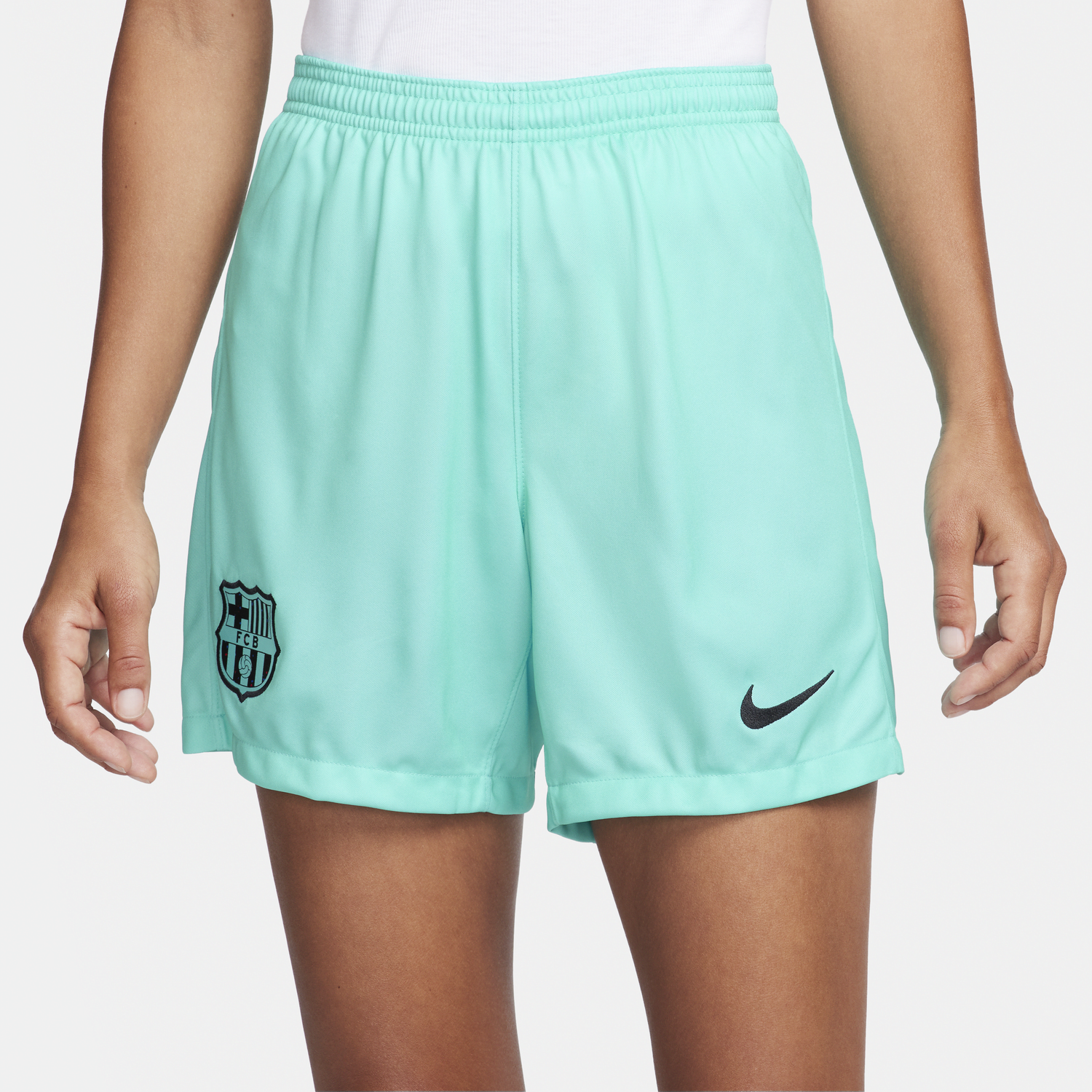 Shorts Nike Dri-FIT FC Barcelona 2023/24 Stadium Third Shorts Turkos | FJ4672-486, 0