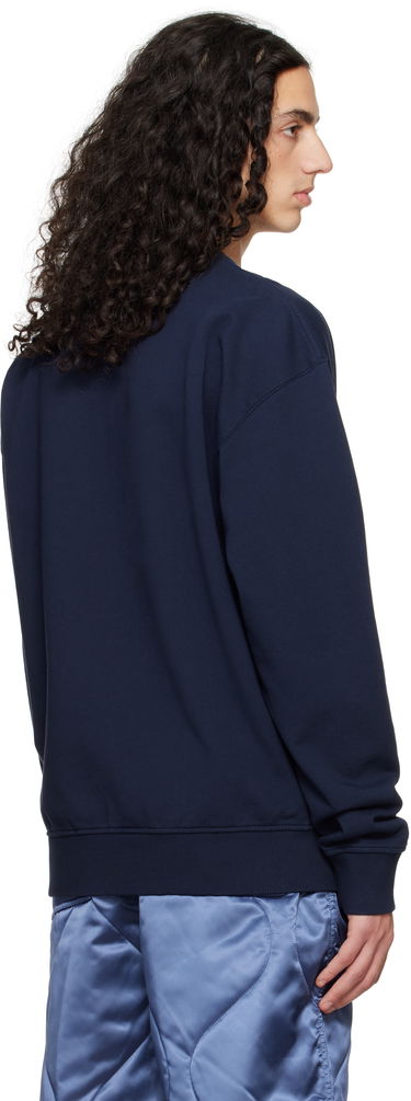 Sweatshirt JW Anderson JW Anderson 'Real Sleep' Sweatshirt Mörkblå | JW0219-PG1632, 2