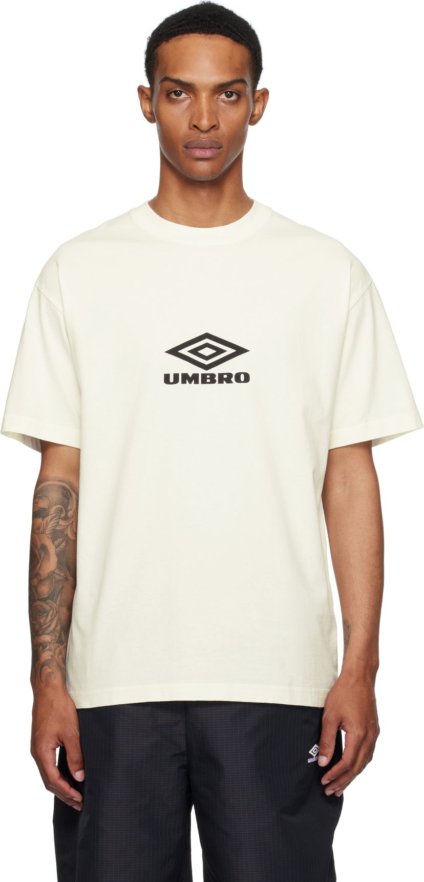 T-shirt Umbro Umbro Basic T-Shirt Vit | UBMW0327JY98
