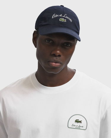 Keps Lacoste BSTN Cotton Twill Cap Mörkblå | RK0491-166-BSTN, 2