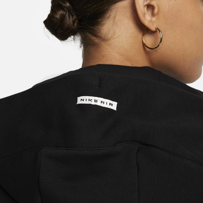 Sweatshirt Nike Air Full-Zip Fleece Hoodie Svart | DQ6579-010, 1