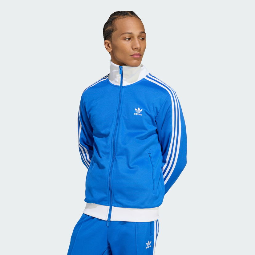Träningsoverall adidas Performance Adicolor Classics Beckenbauer Track Jacket Blå | KA0840