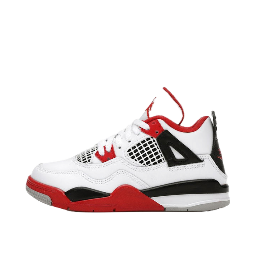 Sneakers och skor Jordan Jordan 4 Retro Fire Red (2020) Vit | BQ7669-160