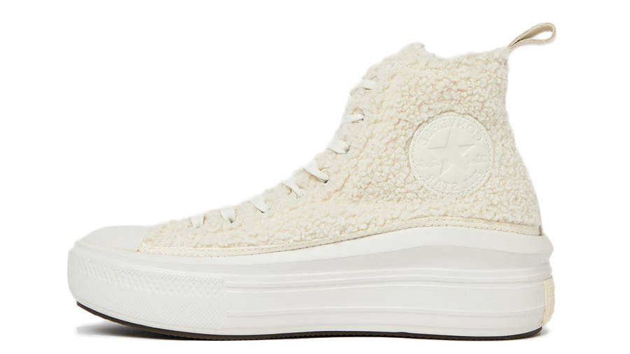 Sneakers och skor Converse All Star Move High "Perfect Is Not Perfect - Egret" Vit | 573074C, 0