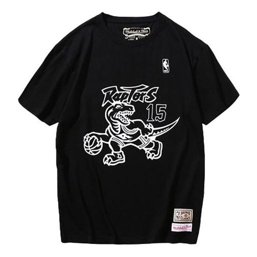 T-shirt Mitchell & Ness Mitchell & Ness NBA Toronto Raptors Vince Carter 15 Graphic T-Shirt Svart | MN13S18-VCA