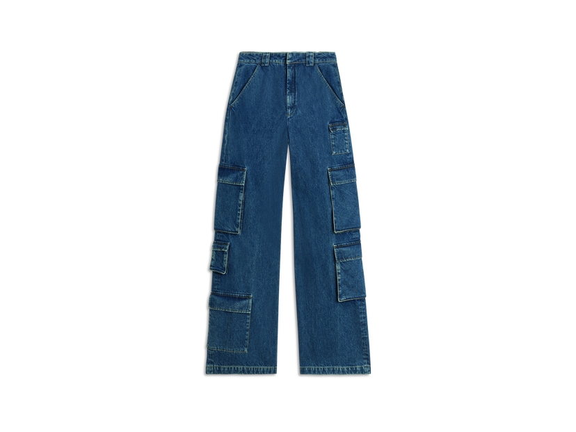 Cargo byxor AXEL ARIGATO Roam Cargo Jeans Blå | A2105001