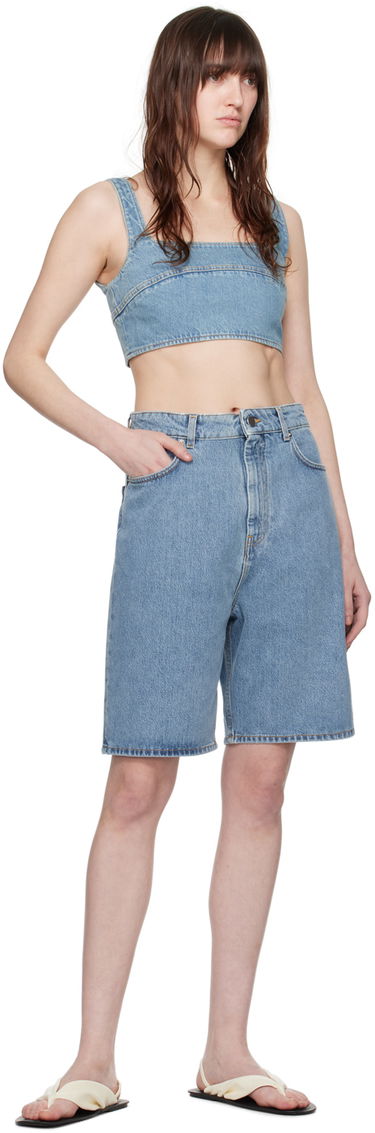 Linne Loulou de Saison Loulou de Saison Anet Denim Tank Top Blå | ANET, 3