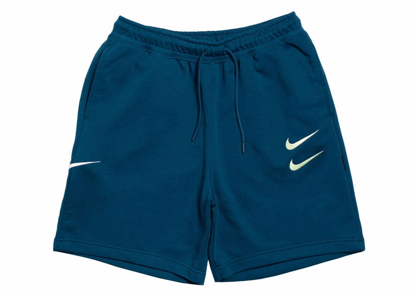 Shorts Nike Sportswear Swoosh Logo Shorts Blue Force/Barely Volt Blå | CJ4882-499