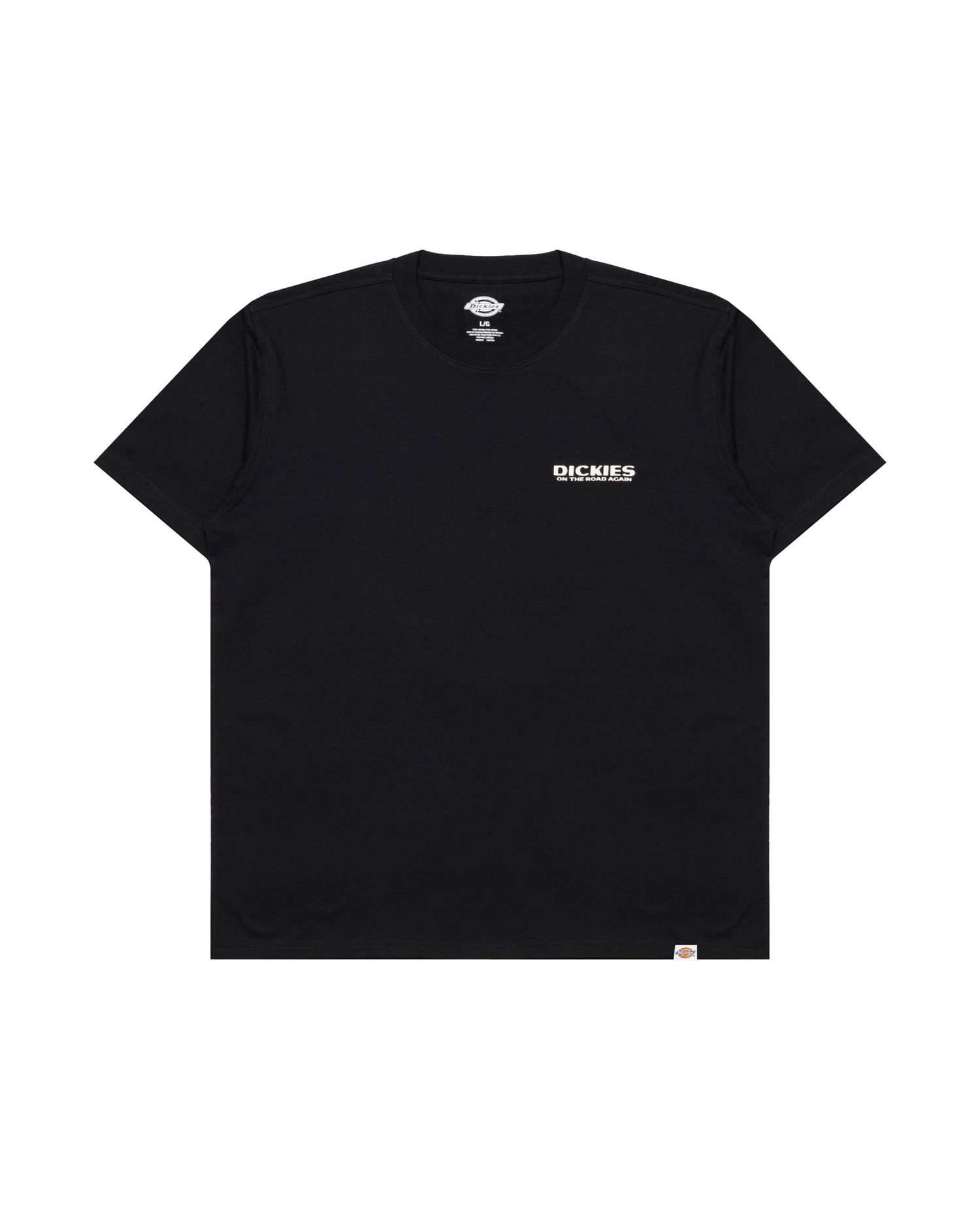 T-shirt Dickies Burns Lightweight T-Shirt 2XL Svart | 0A87QI-BLACK, 0
