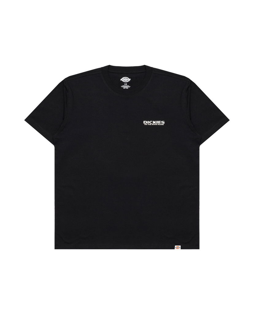 T-shirt Dickies Burns Lightweight T-Shirt 2XL Svart | 0A87QI-BLACK