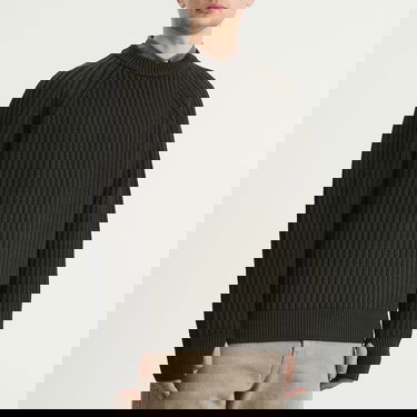 Sweater Junya Watanabe Junya Watanabe MAN Double Sided Ribbed Knit Large Grön | WP-N002-051-1, 2