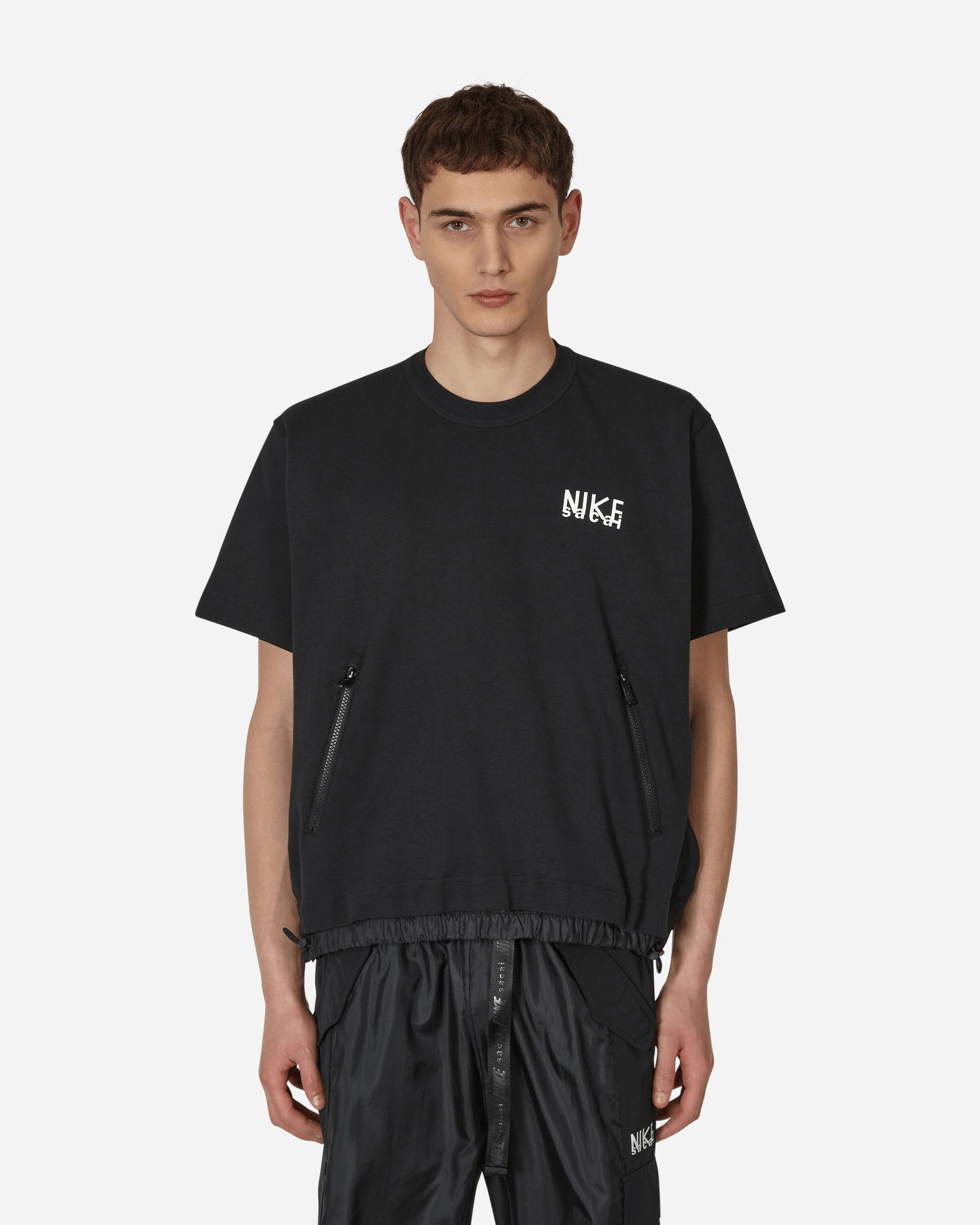 T-shirt Nike Sacai x T-Shirt Svart | DQ9055-010, 0