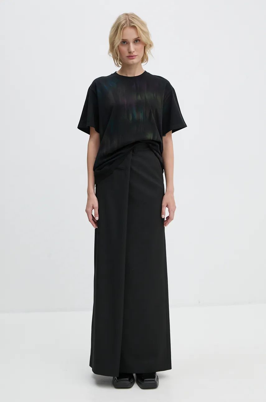 T-shirt Maison Margiela T-Shirt With Print Svart | S62GD0193.S23962, 1