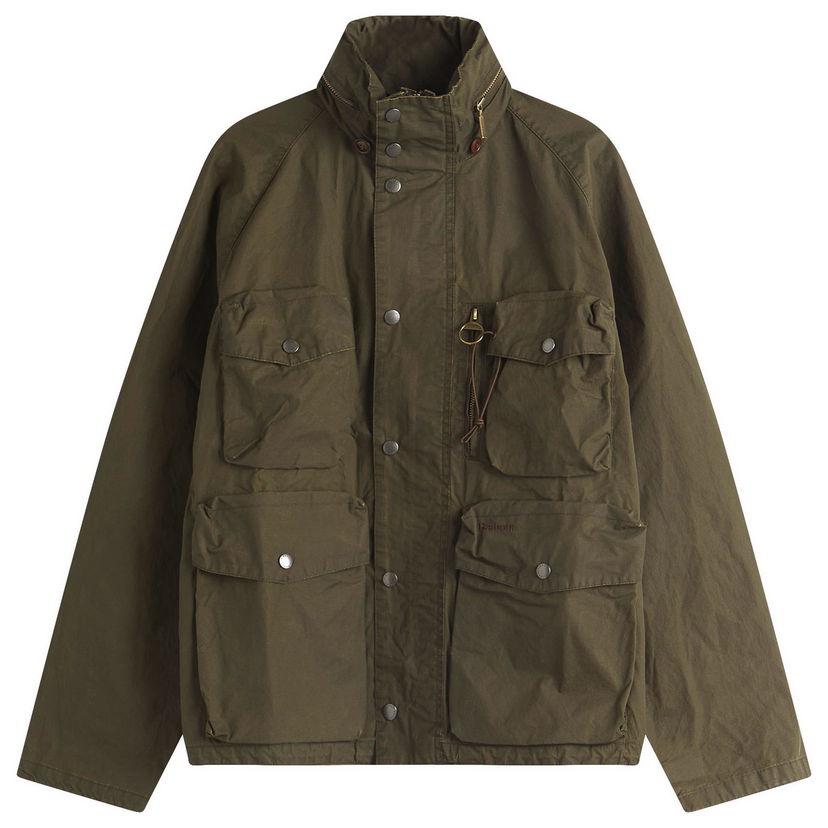 Parkas Barbour Men's Heritage+ Westmorland Showerproof Jacket, Size Large Grön | MSP0135GN71