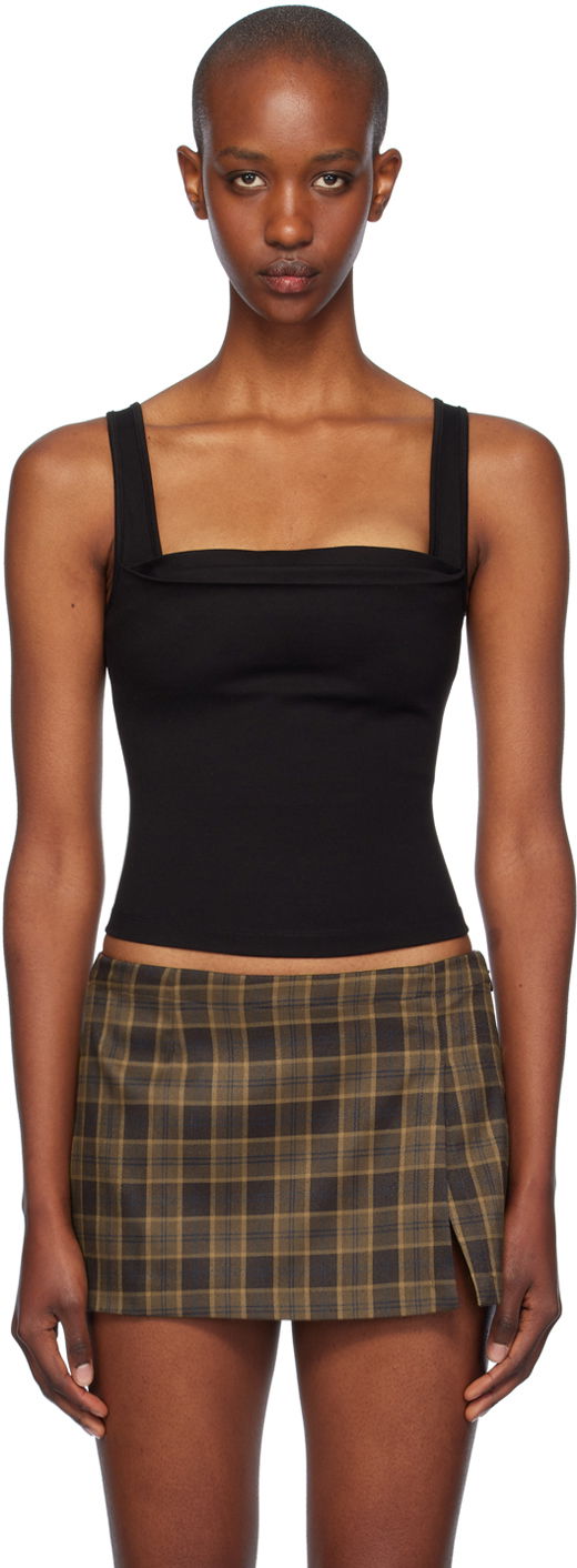 Kjol Miaou Miaou Luna Tank Top Brun | 7110PONBLK