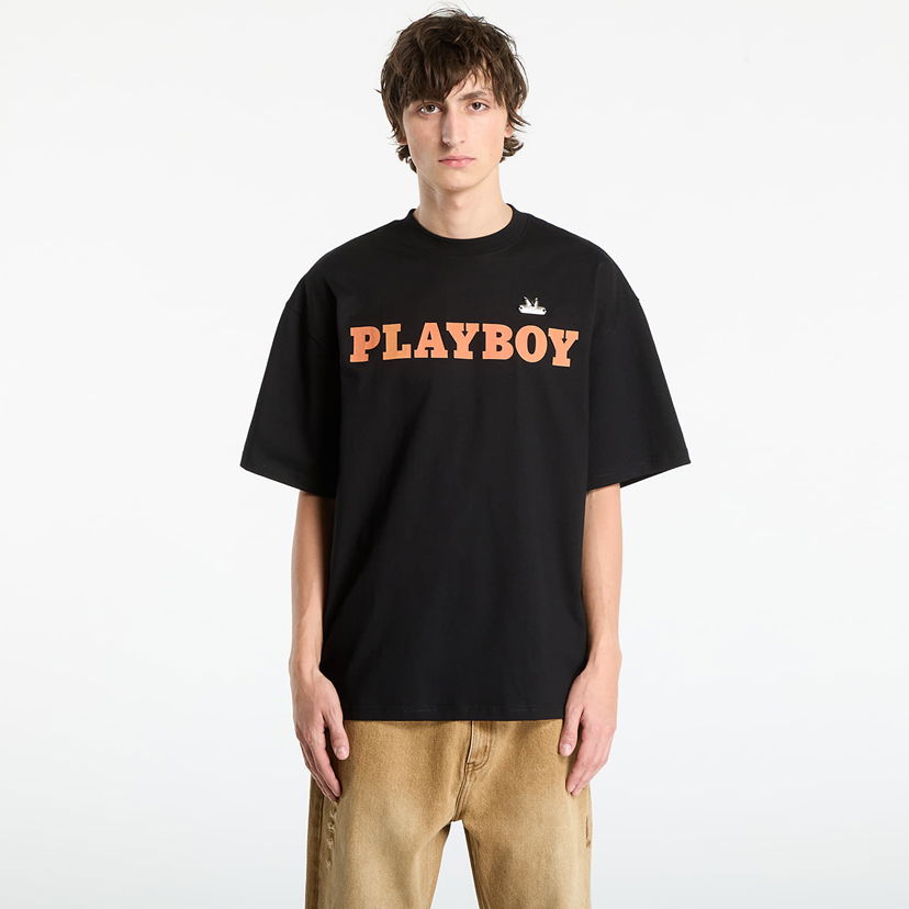 T-shirt Footshop Playboy x FTSHP Babe T-Shirt UNISEX Black Svart | FTSHP_529