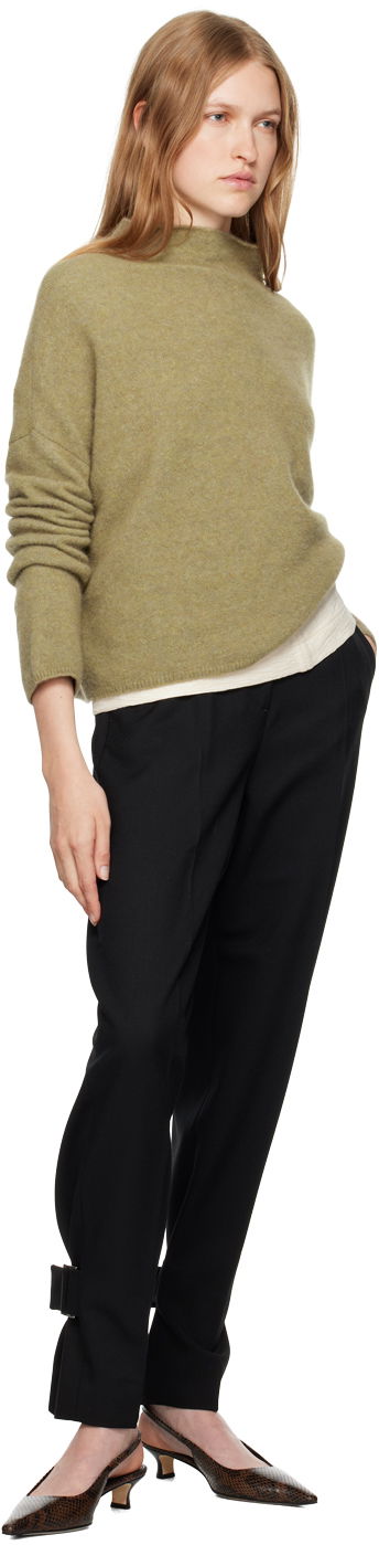 Byxor TOTEME Slouch Trousers Svart | 244-WRB0213-FB0314, 3